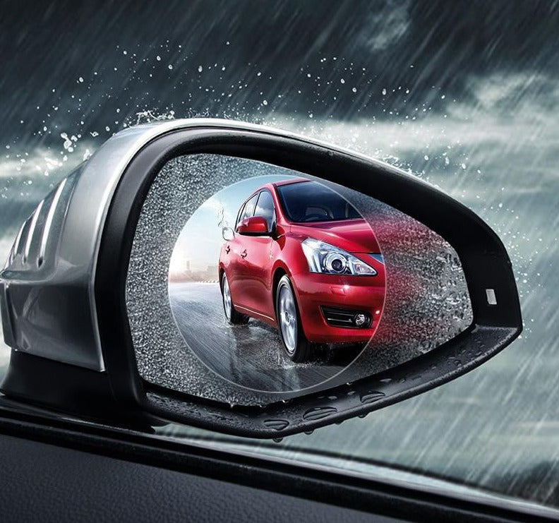 Rear view mirror protective film