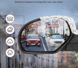 Rear view mirror protective film