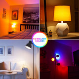 Colorful WiFi Smart Bulb B22 E27 E14 RGB LED Works with Alexa/Google