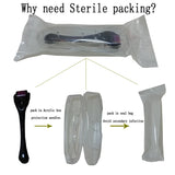 Mezoroller Beard Roller DRS 540 Needles Micro-Needling Derma Roller for Hair Re- Growth Skin Care Body Treatment Microniddle MTS