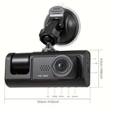 Car camera PRO with 360-degree view, night vision, and 4K resolution