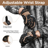 Indestructible tactical gloves with finger protection