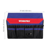Bucket Tool Bag with 51 Pockets