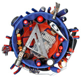 Bucket Tool Bag with 51 Pockets