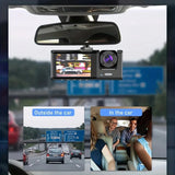 Car camera PRO with 360-degree view, night vision, and 4K resolution