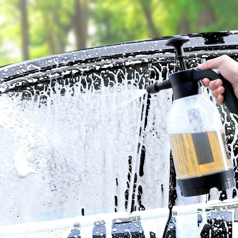 Car wash watering can, air pressure spray