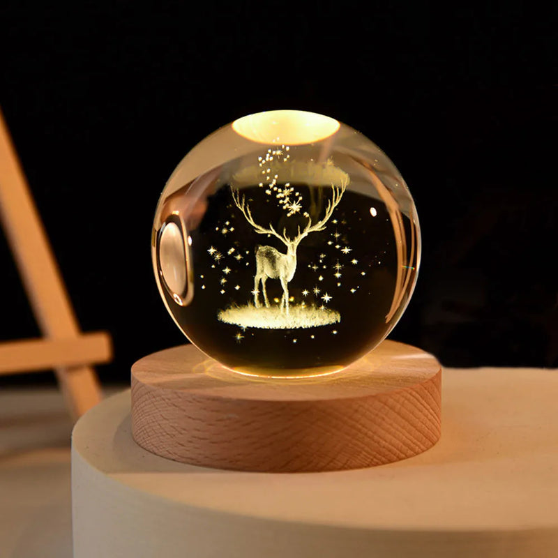 Globe lamp 3D
