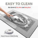 Modern non-slip and absorbent rug