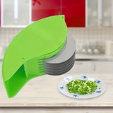 Vegetable cutter with roller blade