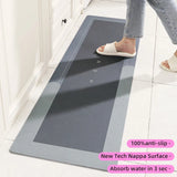 Modern non-slip and absorbent rug