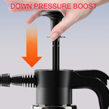 Car wash watering can, air pressure spray