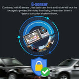 Car camera PRO with 360-degree view, night vision, and 4K resolution