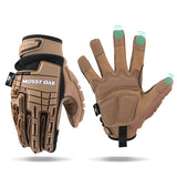 Indestructible tactical gloves with finger protection