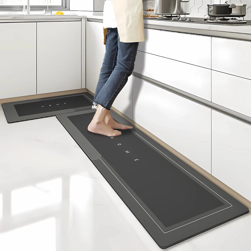 Modern non-slip and absorbent rug