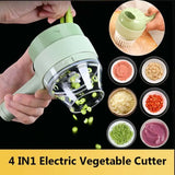 4 in 1 Electric vegetable cutter